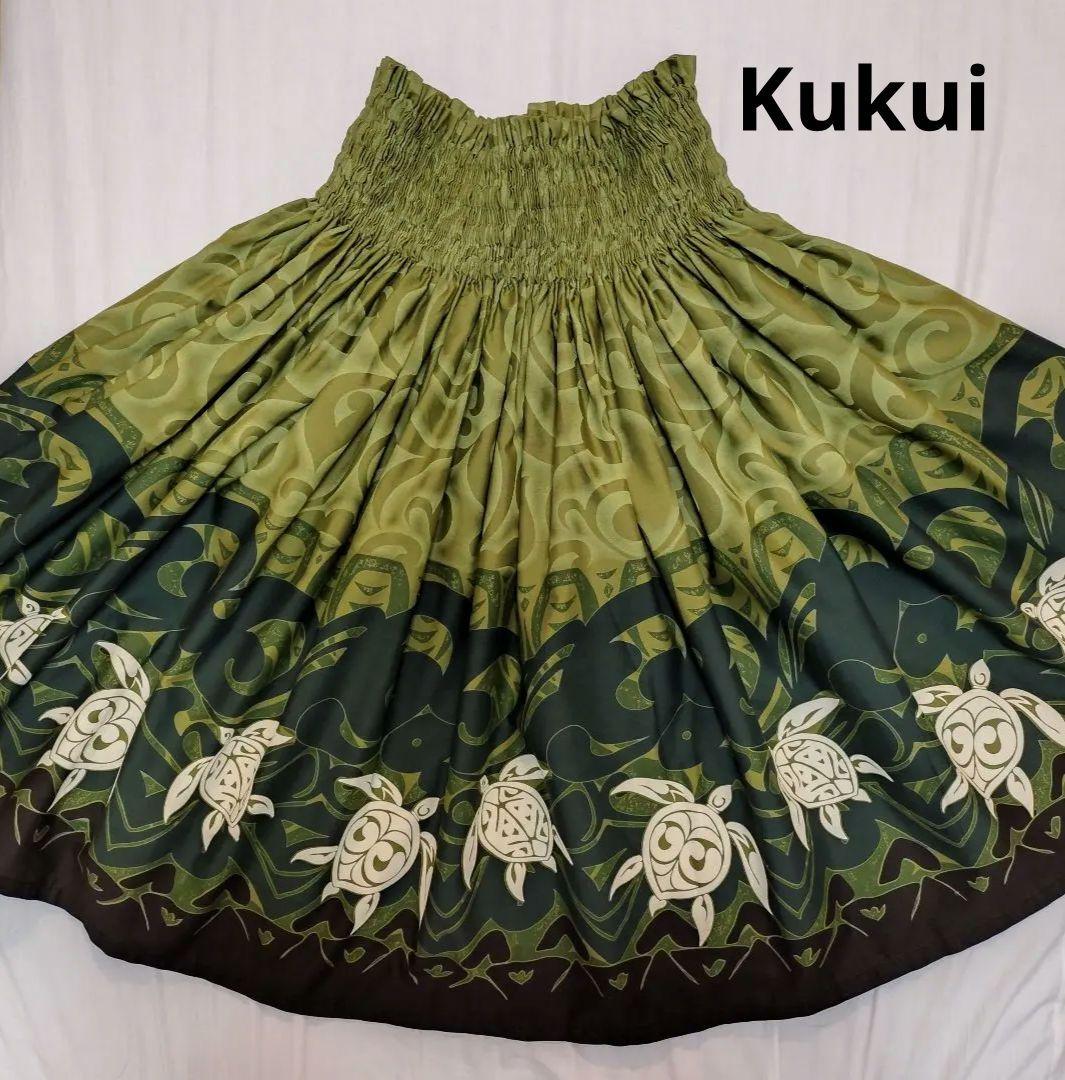 【2/22まで】マハロ 黒 ピンク ハイビスカス パウスカート フラダンス