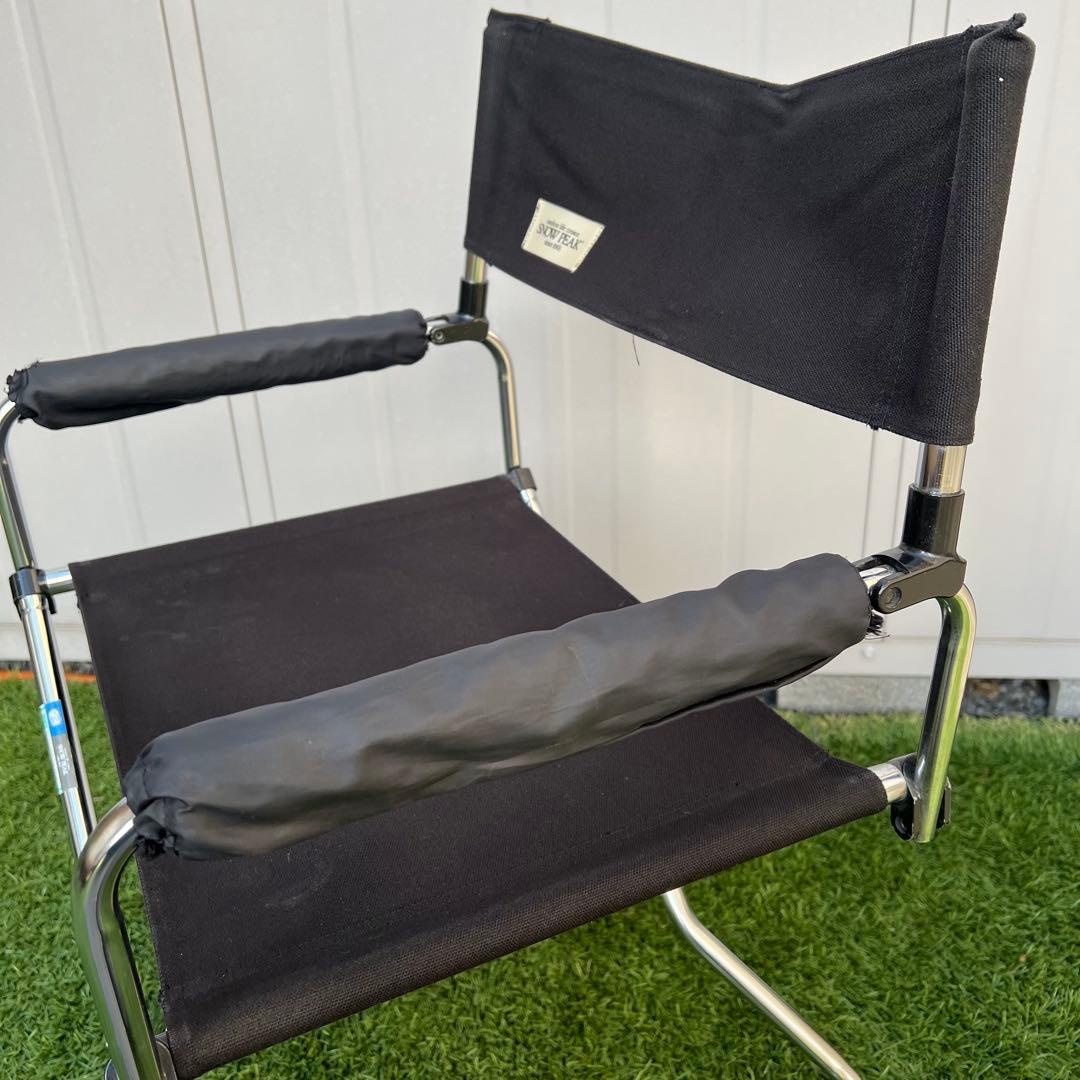 【希少・旧ロゴ】スノーピーク フォールディングディレクターズチェア 2脚セット