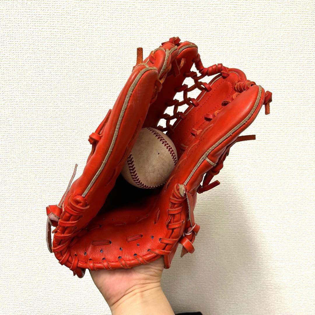 535 ナイキ ダイヤモンドエリート 謝道 美品 硬式 外野手用グローブ 左投げ