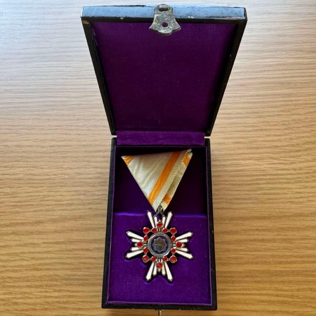 日本軍の勲章　勲六瑞宝章？