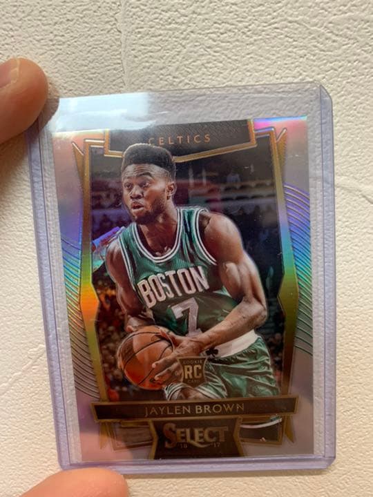 コレクション NBA select jaylen brown rc silver