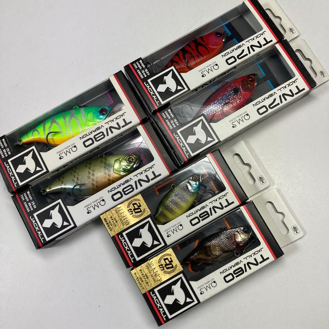 【新品】ジャッカルTN60/70/80 6個