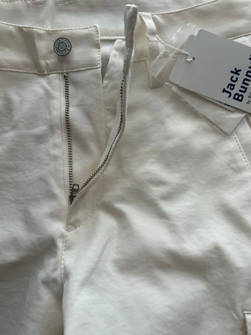 新品　Jack Bany by パーリーゲイツ　サイズ5 （L）白パンツ