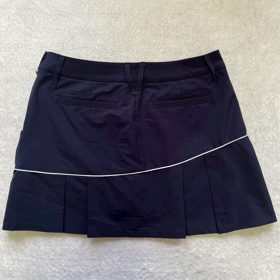 極美品　近年　デサントゴルフ 　セットアップ　ポロシャツ　プリーツスカート