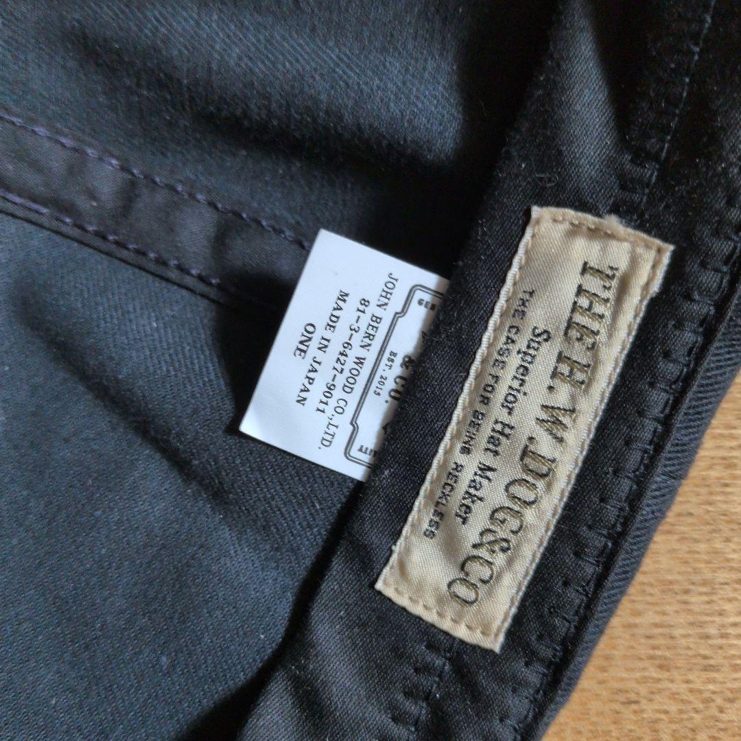 帽子 THE H.W.DOG&CO 2 TONE LEATHER COTTON CAP