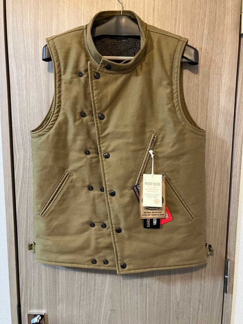 【美品】WESTRIDE ウエストライド ナパ　napa ベスト　裏ボア