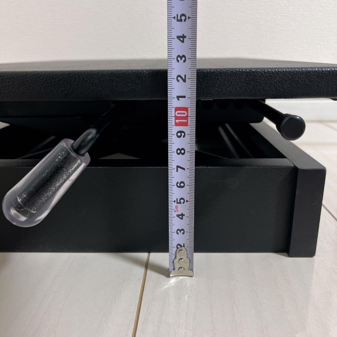 吉澤 PEACOCK ラック式高低調節 ピアノ補助台 6段階調節