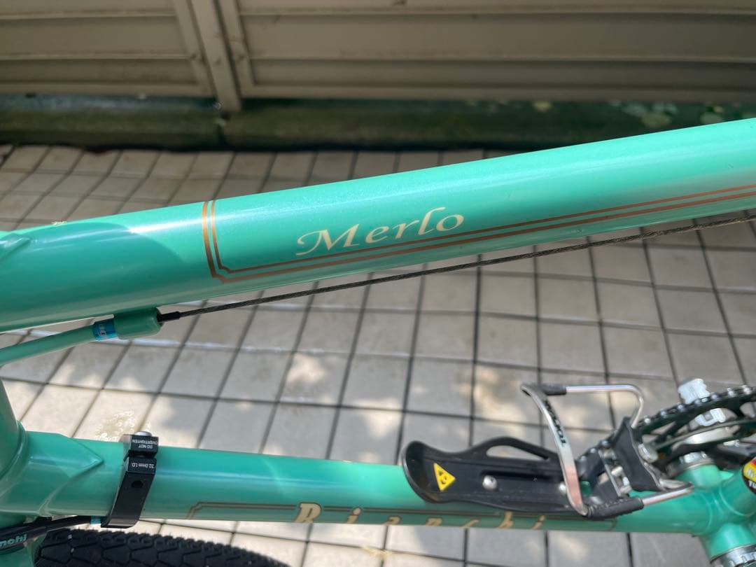 ビアンキ merlo 小径車　ミニベロ ドロップハンドルカスタム