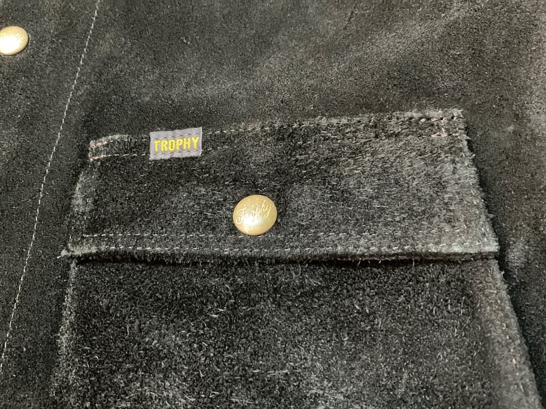 トロフィークロージング ランチャー ステアハイド スエード ベスト 40