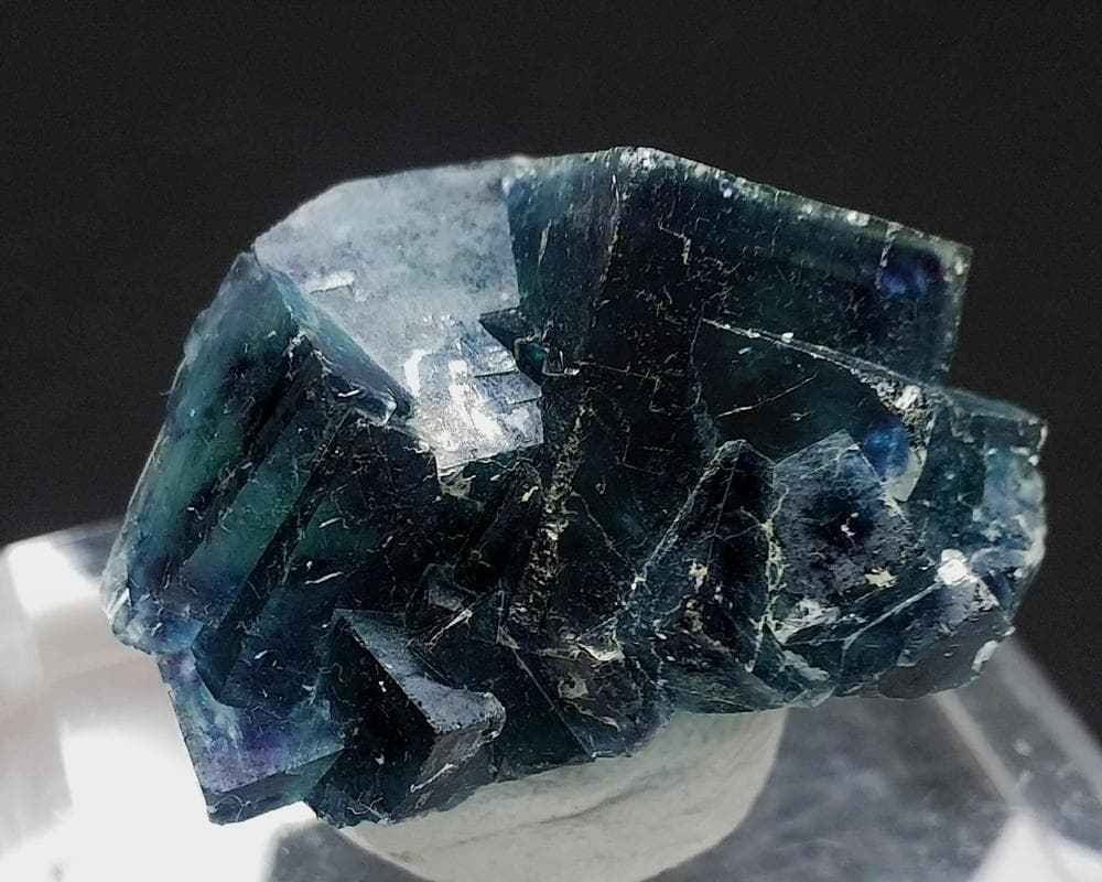 382 オコルス鉱山 フローライト ブルー グリーン パープル 蛍石