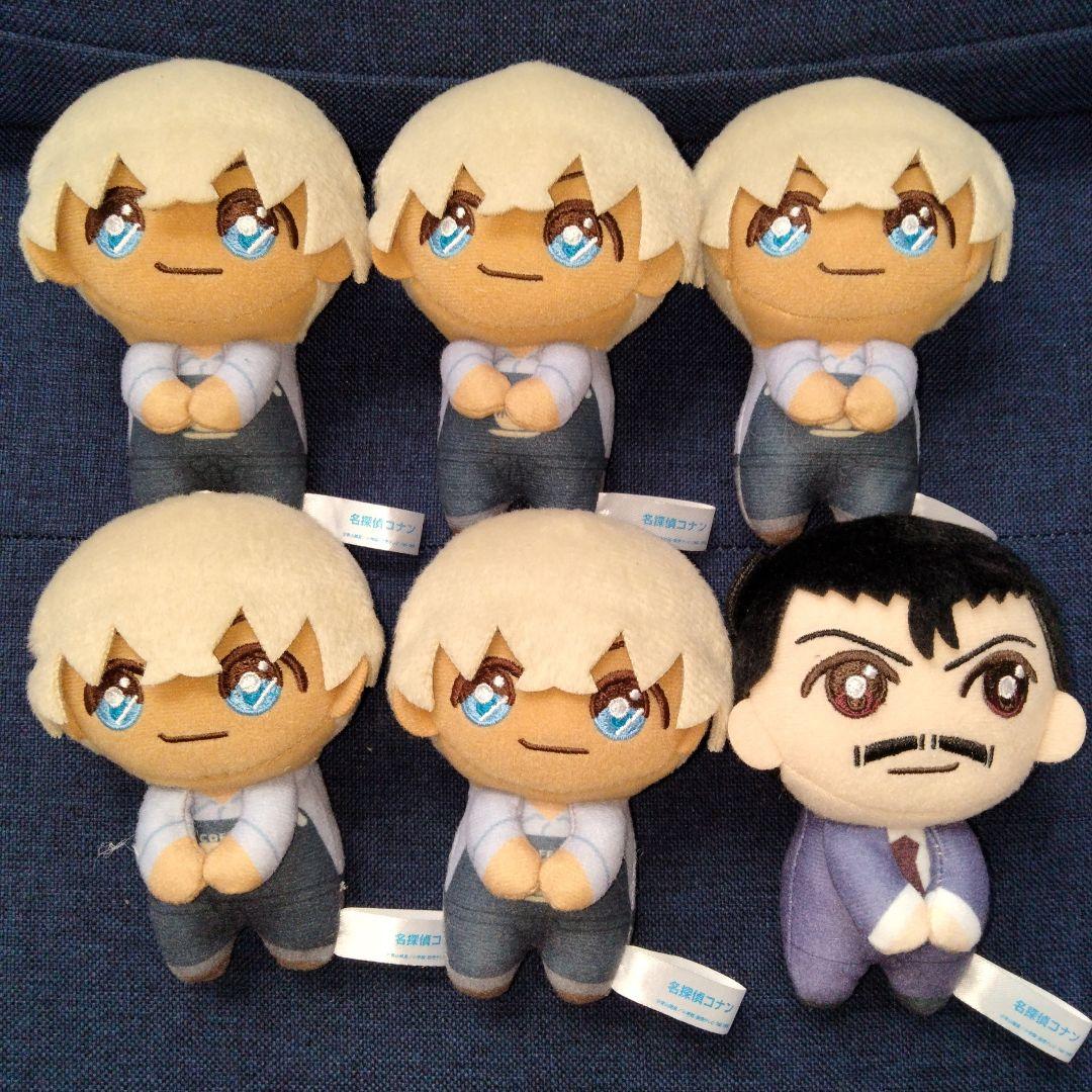 新品未使用 安室透 毛利小五郎　名探偵コナン ぴょこともマスコット