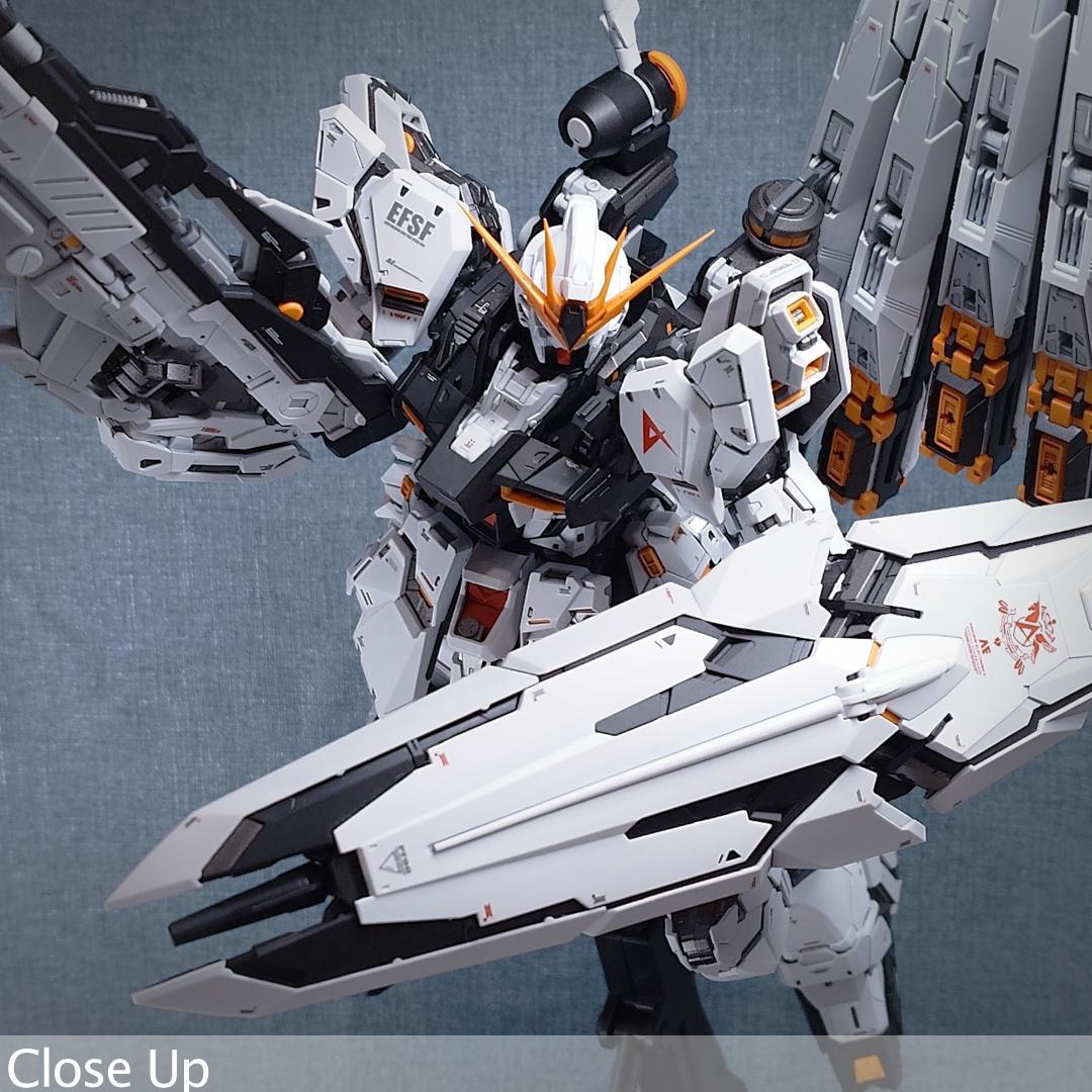 MG νガンダム \"Fortune Meow’s Studio\" 完成品