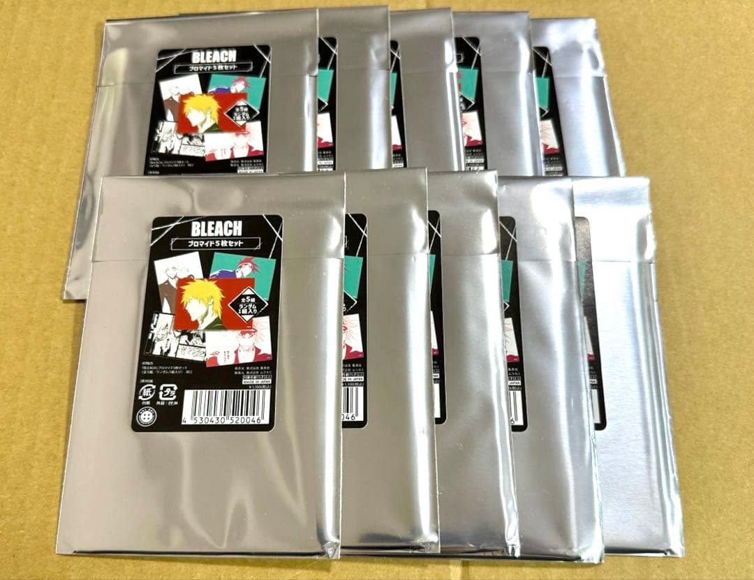 BLEACH ブロマイド　10点セット　新品未開封