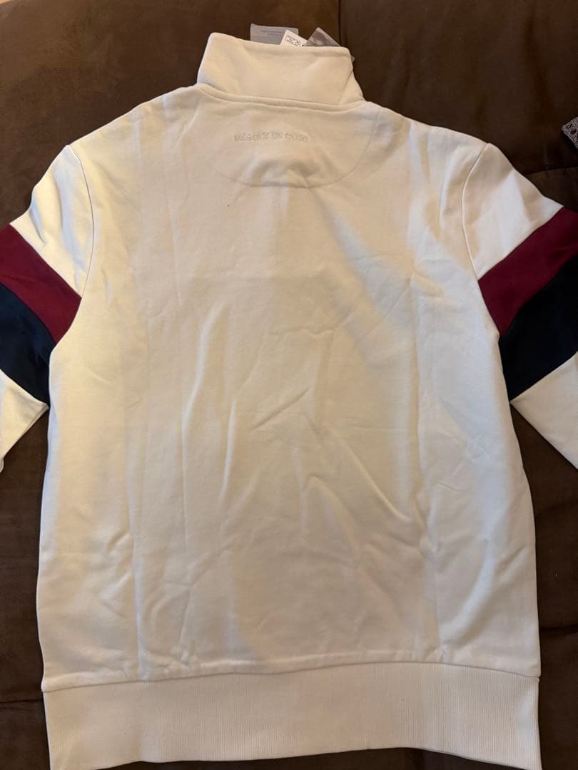 【新品未使用】FCバルセロナ ホワイト ハイネック トレーナー