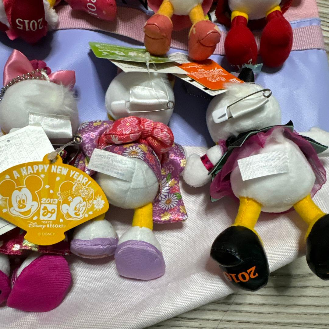 ディズニー　レトロ　デイジー　ぬいば　トートバッグ