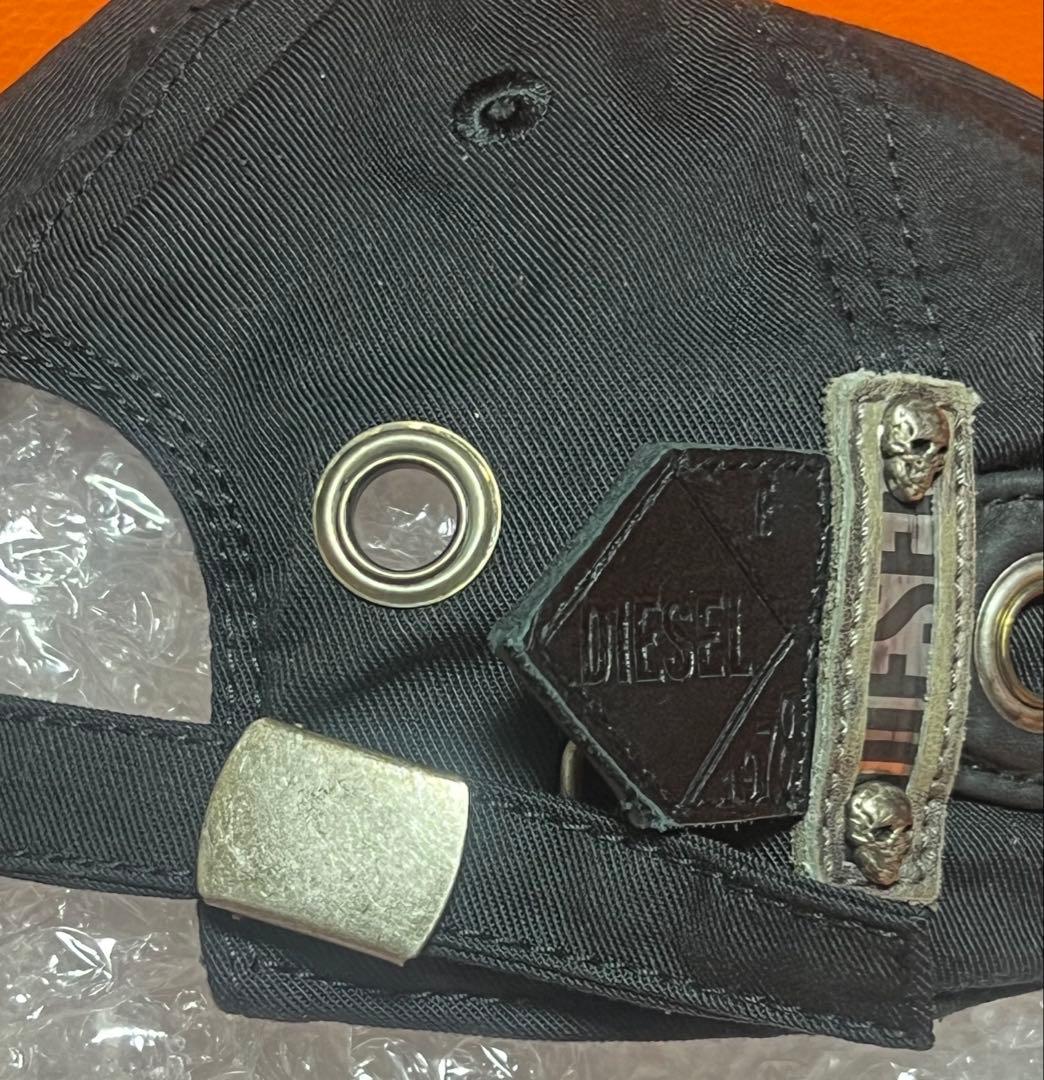 DIESEL ディーゼル　CAP ブラック　カスタムキャップ　アーカイブ