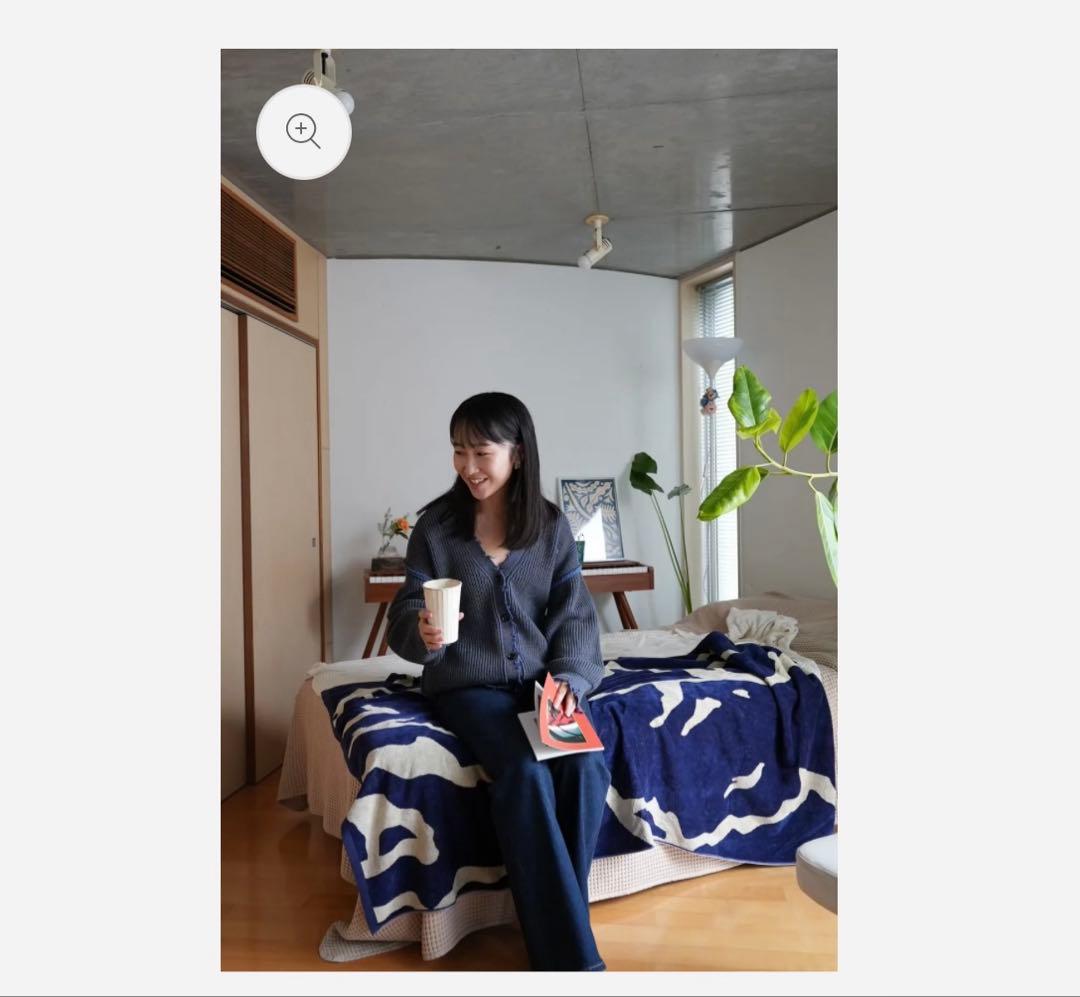 mytone タオルブランケット　Thunder in the dark