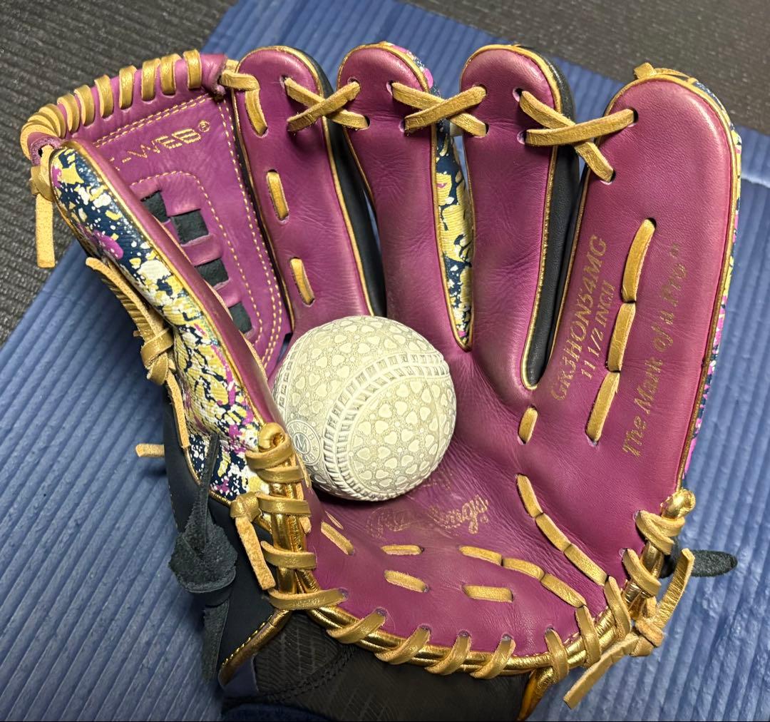 ローリングス HOH ブリザード&ウィザード オールラウンド用 限定グローブ