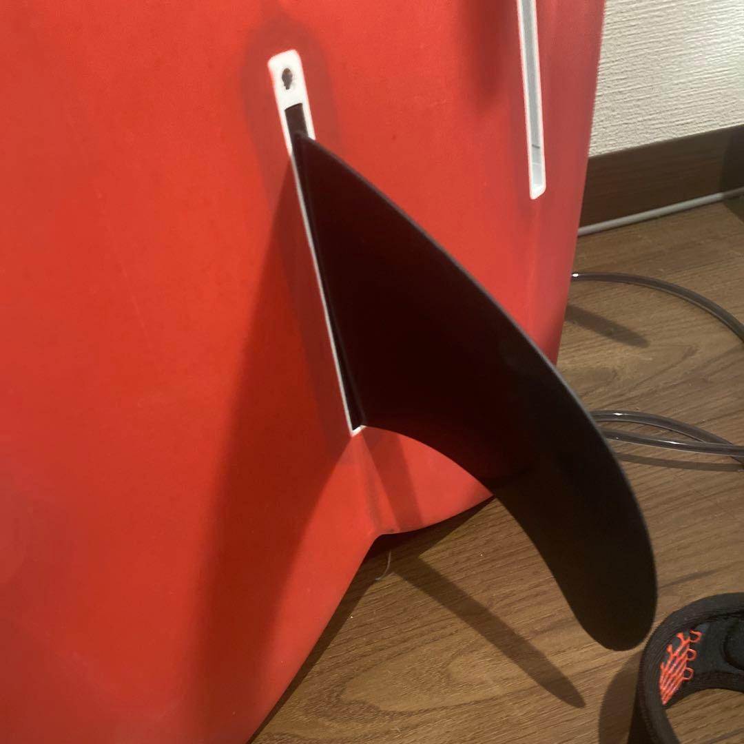 ESSENCEフィッシュ サーフボード ショート5'10 赤