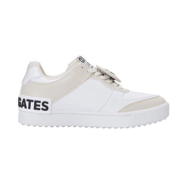 即発送対応●23-24.5cm展開●ゴルフシューズホワイト/ベージュ