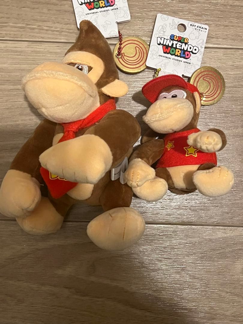 USJ 限定　ドンキーコング　ぬいぐるみボールチェーン　ドンキーコングカントリー