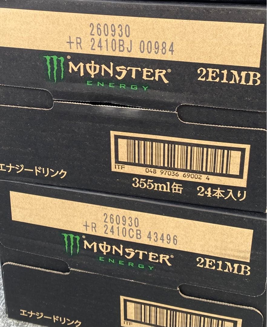 O*n様 MONSTER ENERGY355ml 48本セット
