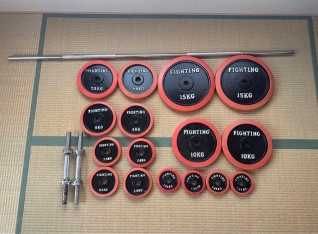 【引取限定】FIGHTING ウエイトトレーニングセット