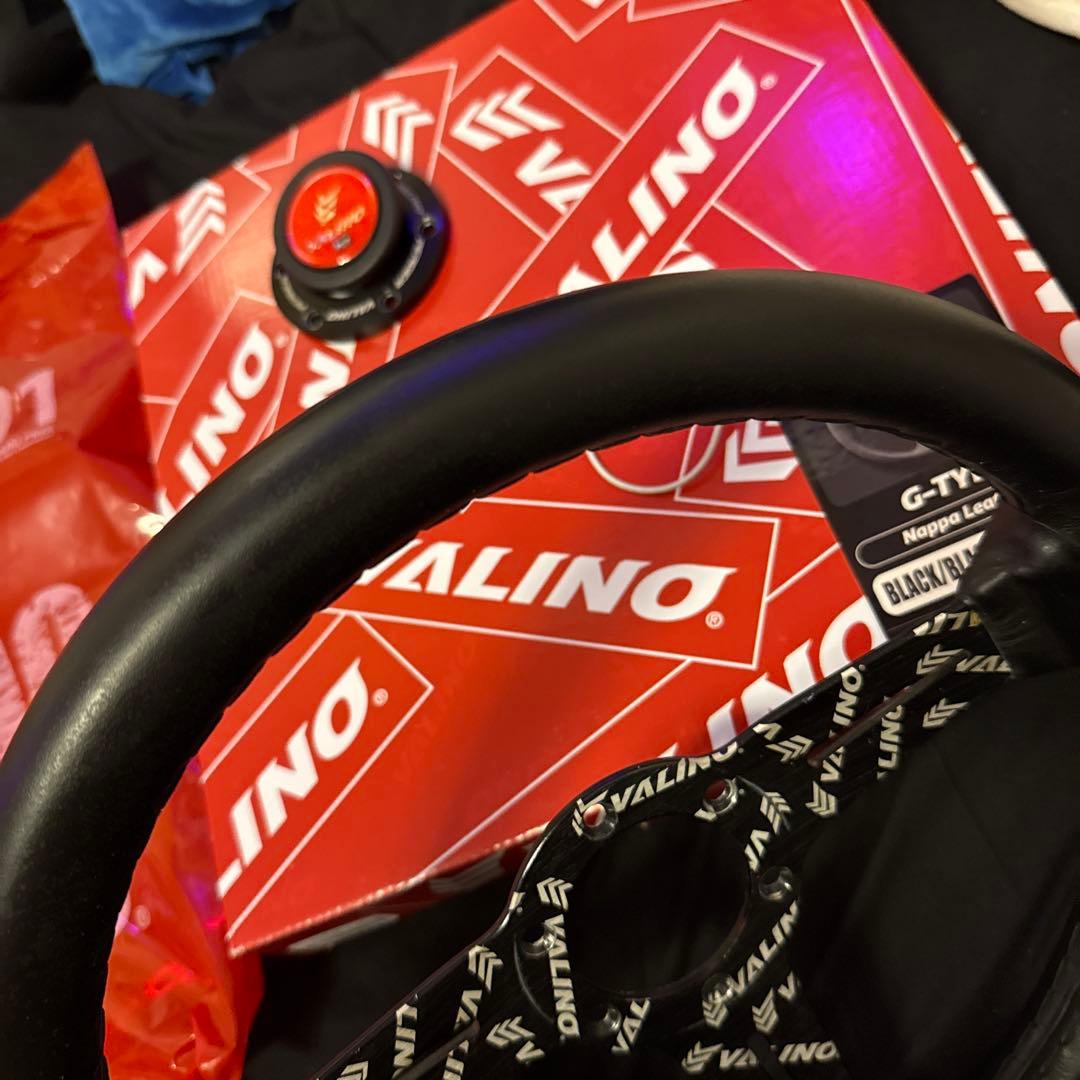 VALINO G-TYPE ステアリング 本体 Φ340/40 ブラック
