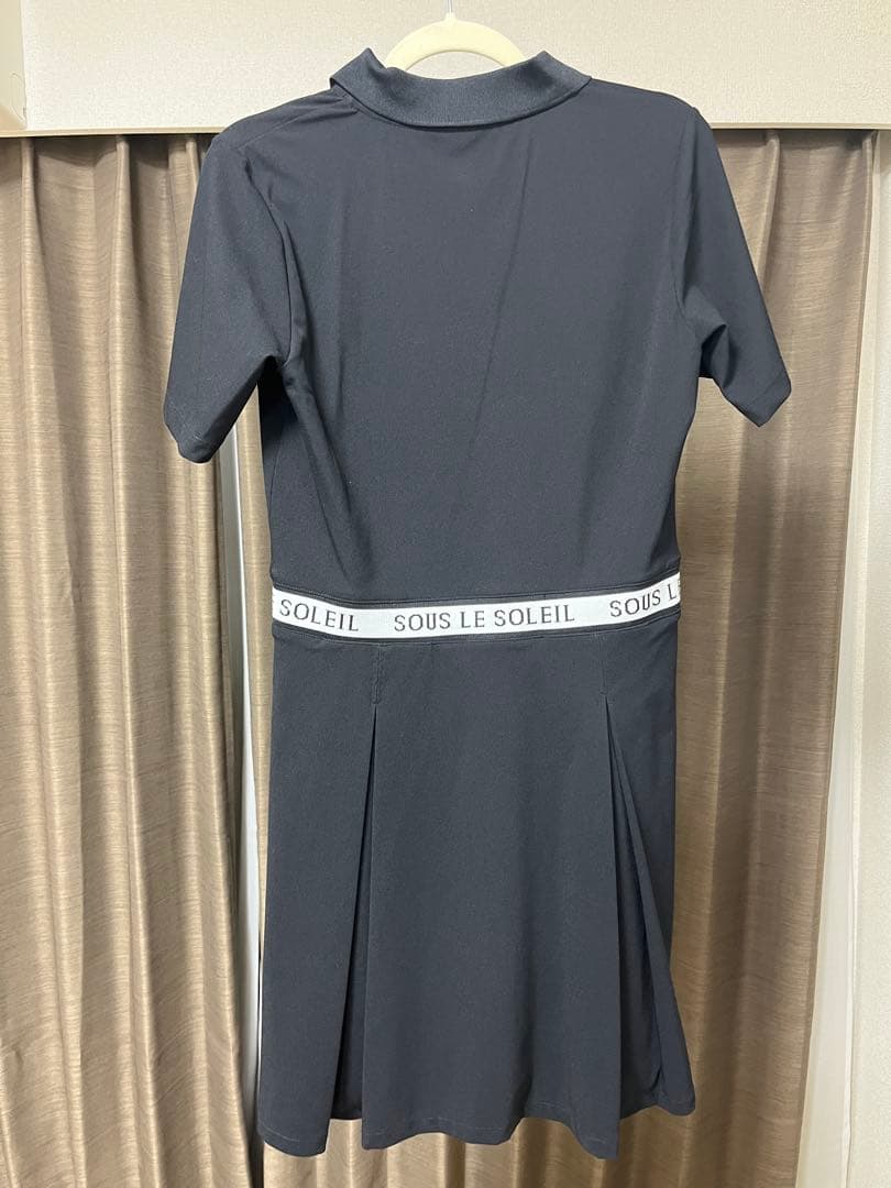 ポロワンピース 黒 SLS