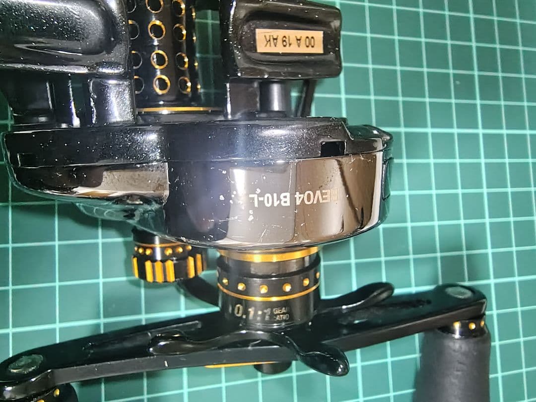 アブガルシア　ブラック10　左ハンドル