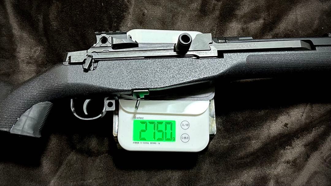 東京マルイ M14 SOCOM 軽量化カスタム 簡易プリコックFET組込