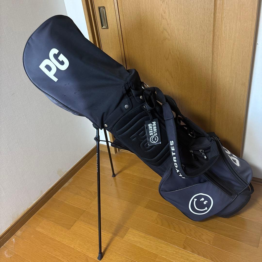 PEARLY GATES キャディバッグ ブラック