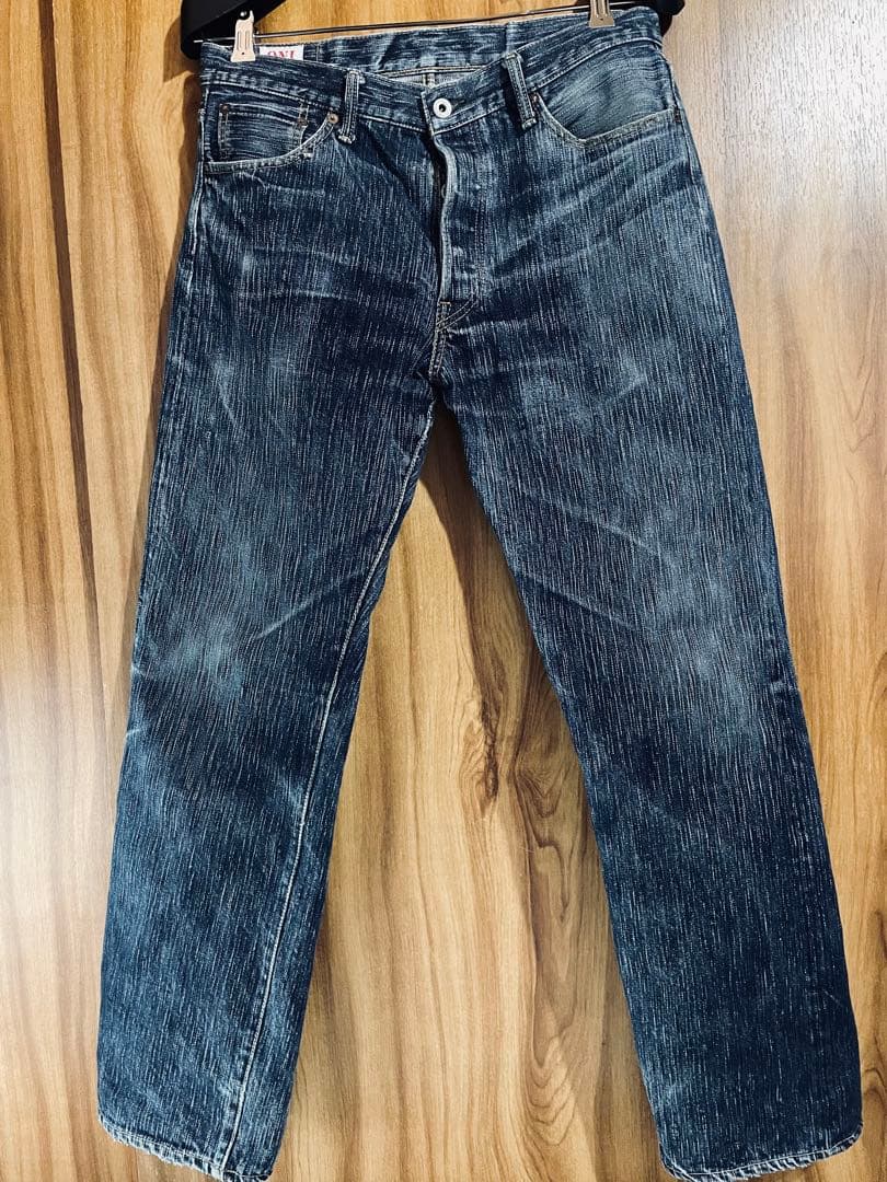 鬼デニム　セルビッチ　34 アメカジ　生地厚　バイカー