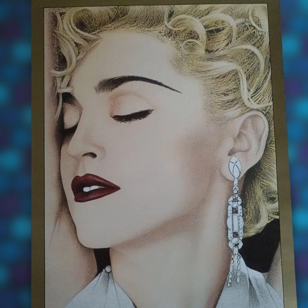 MADONNA ポスター 1990 ワールドツアー オリジナル