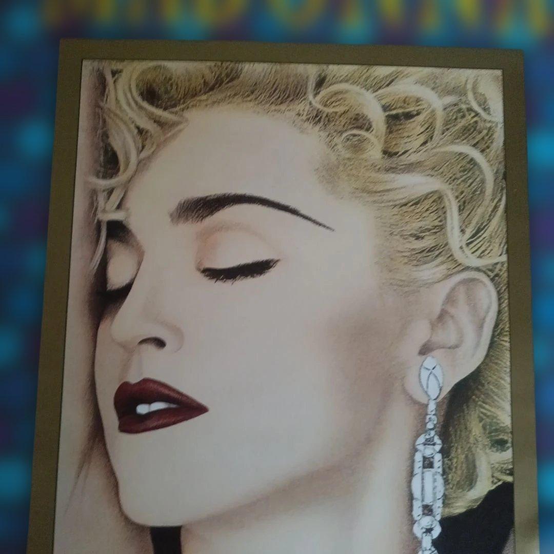 MADONNA ポスター 1990 ワールドツアー オリジナル