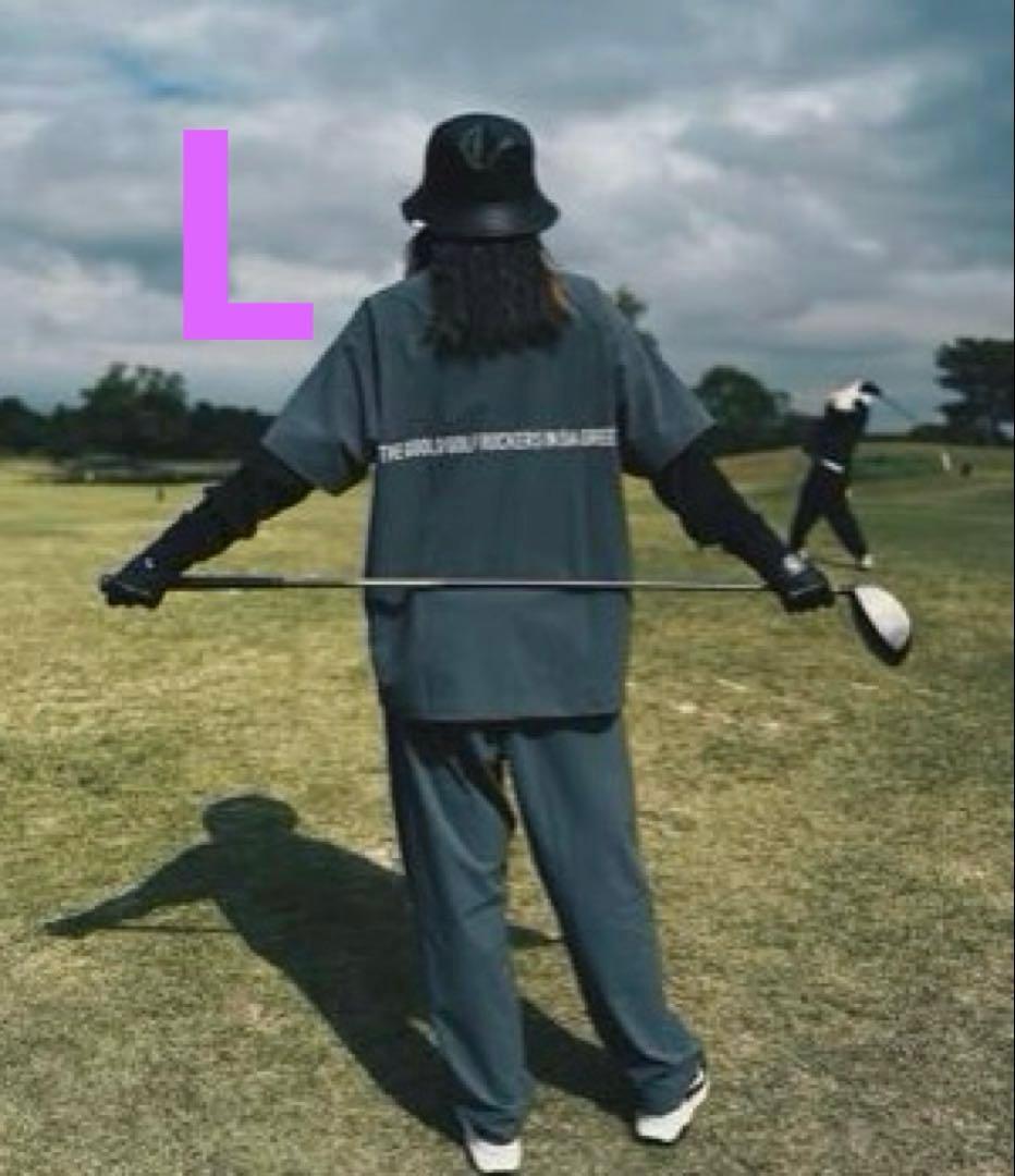 L 新品未使用 GOOLD GOLF ROCKERS GRAY セットアップ