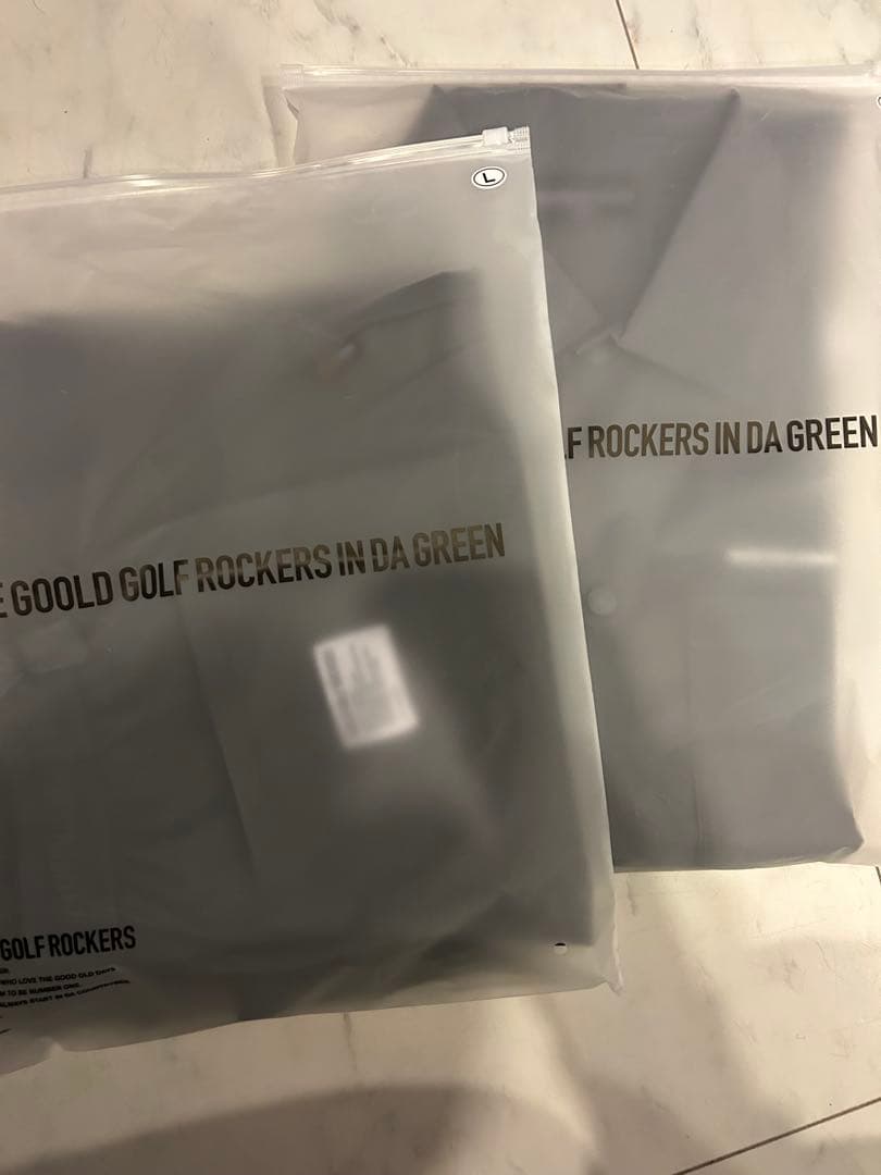 L 新品未使用 GOOLD GOLF ROCKERS GRAY セットアップ