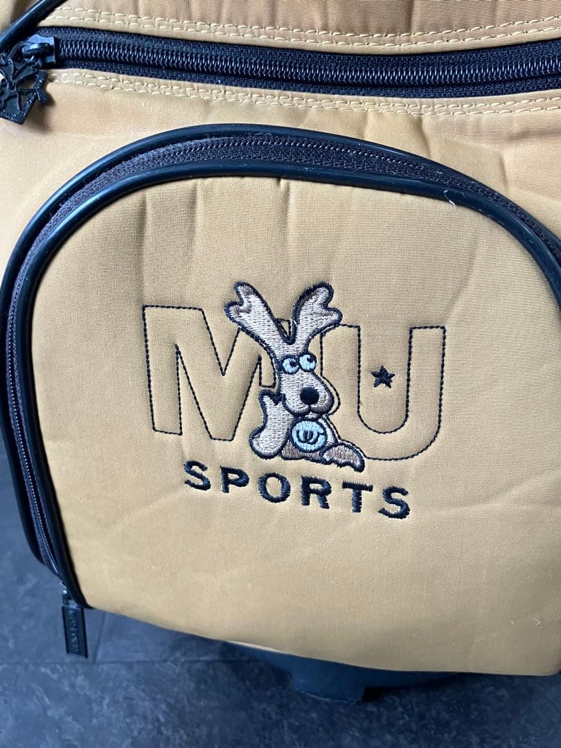 値下げ！MU SPORTS MUスポーツ キャディバッグ ゴルフバッグ