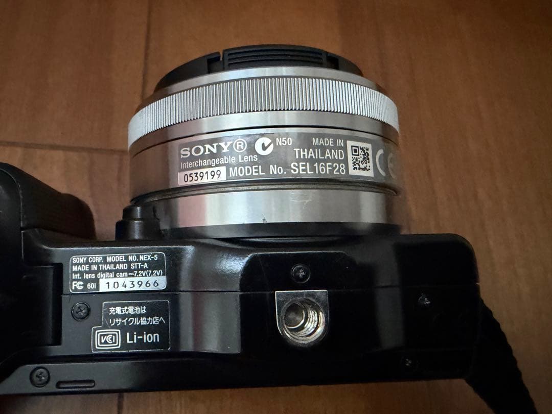 SONY α NEX-5 ミラーレス一眼カメラ 本体とレンズセット