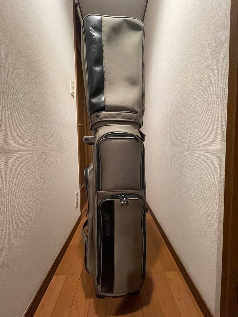 ヨネックス　電車移動 リュック式キャディーバック CB-1912 カーキ