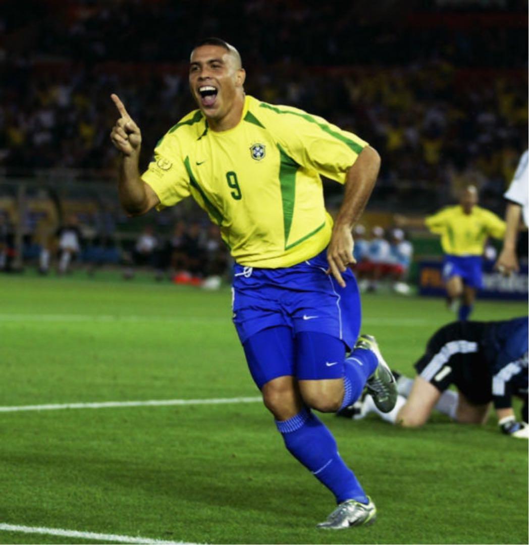 【選手支給モデル ブラジル代表】日韓W杯2002年 ユニ 選手支給モデル 長袖