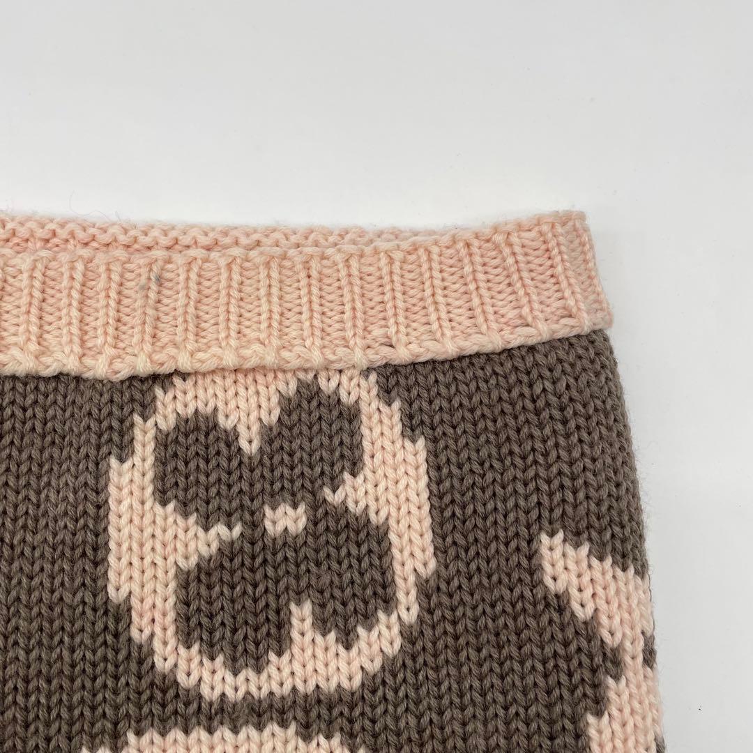 【極美品】ルイヴィトン　スヌード　モノグラム　ピンク