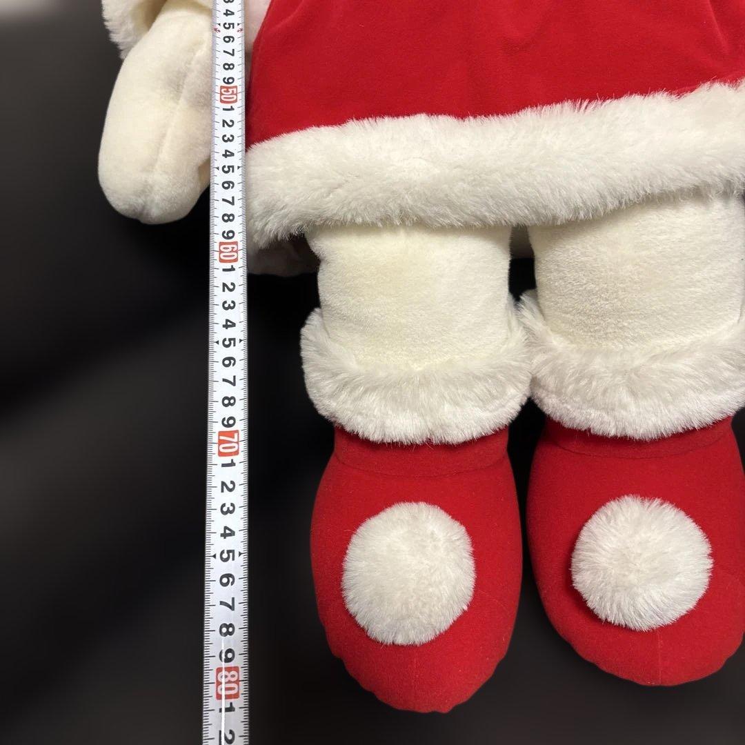 激レア　サンタ　クリスマス　キティ　巨大ぬいぐるみ　花飾り　起床　1998年