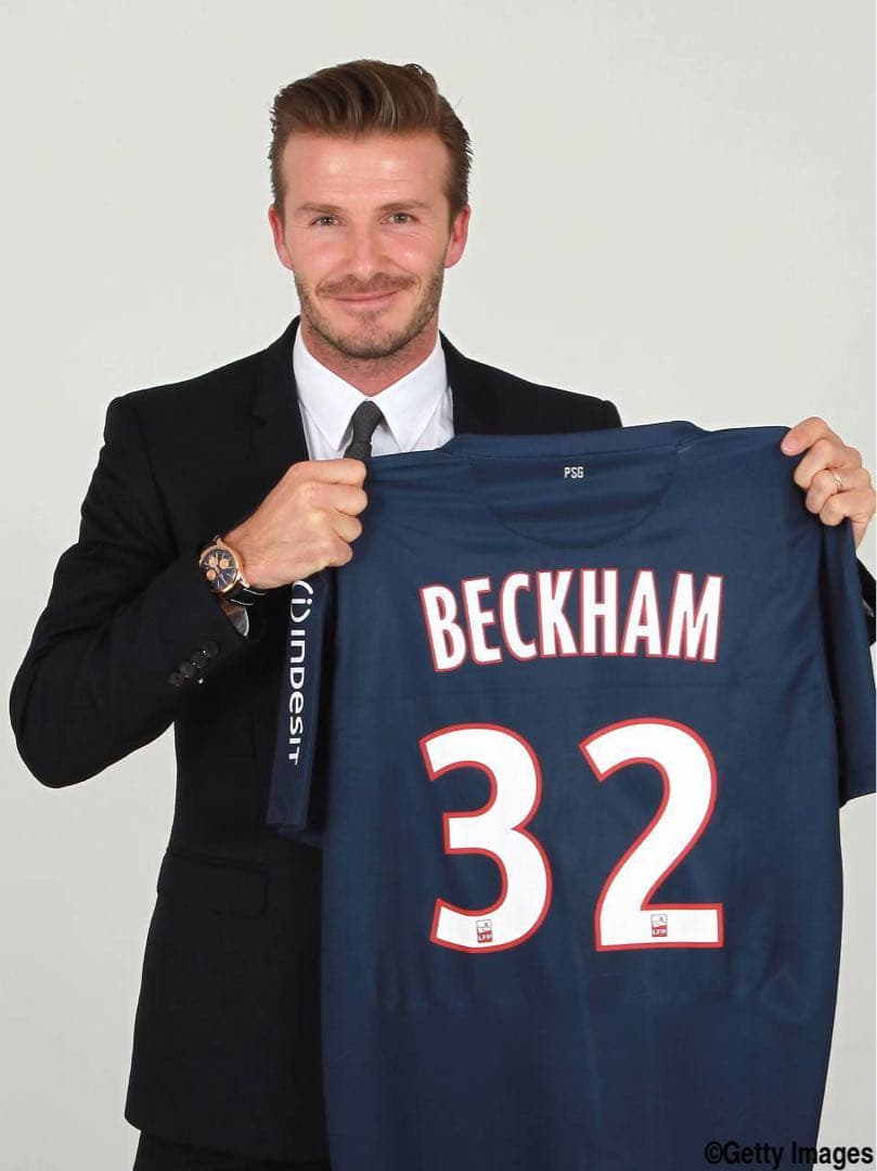 【現役ラスト】ベッカム 12/13 パリサンジェルマン PSG ユニフォーム