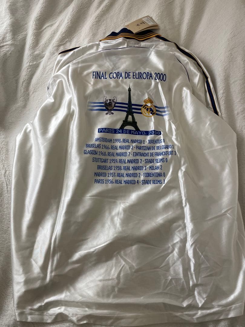 adidas レアル・マドリード　ユニフォーム　タグ付き