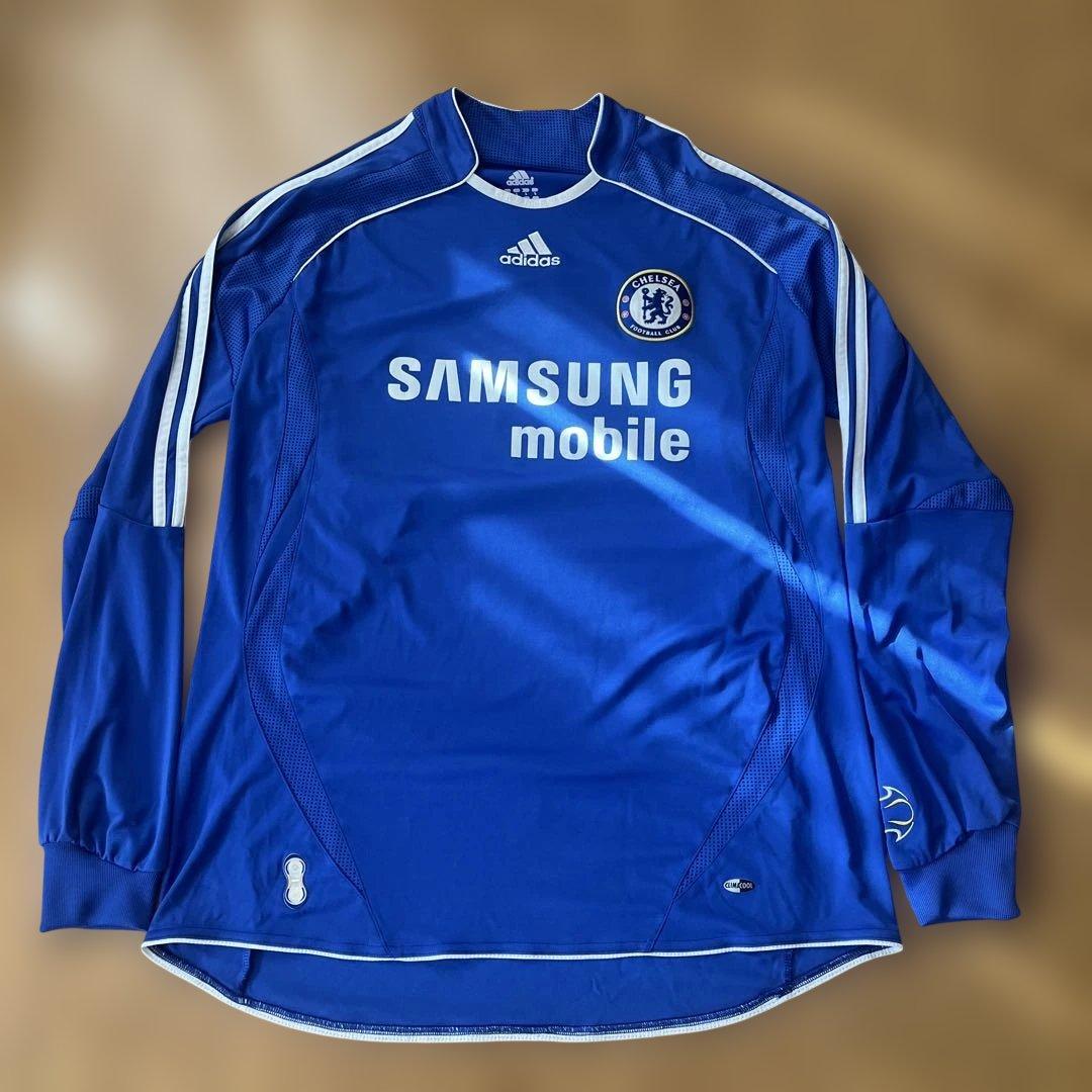 チェルシー　06-08 ユニフォーム　長袖　レア　古着　ヴィンテージ　アディダス