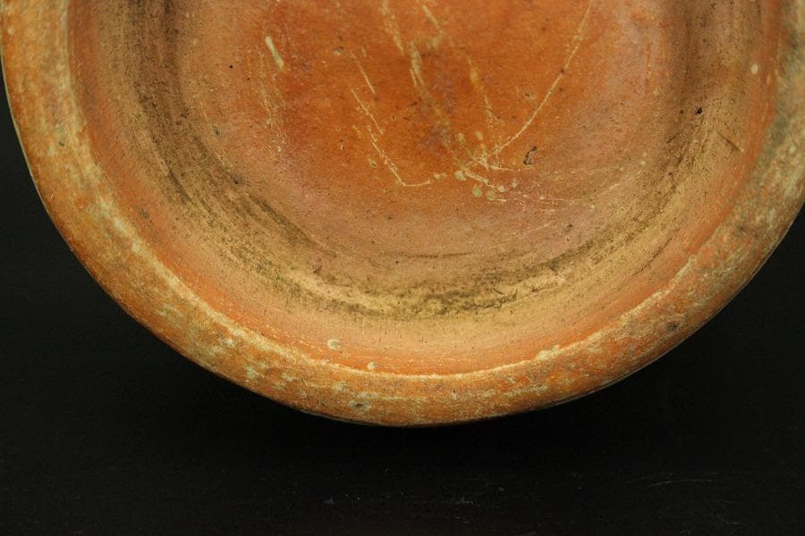 中国美術 青花 纏枝蓮花紋 双耳瓶 高29.5cm(LC136)