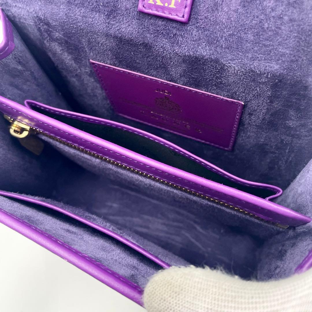 【定価45万・極美品】ロウナーロンドン ジュディ ハンドバッグ 2way 希少色