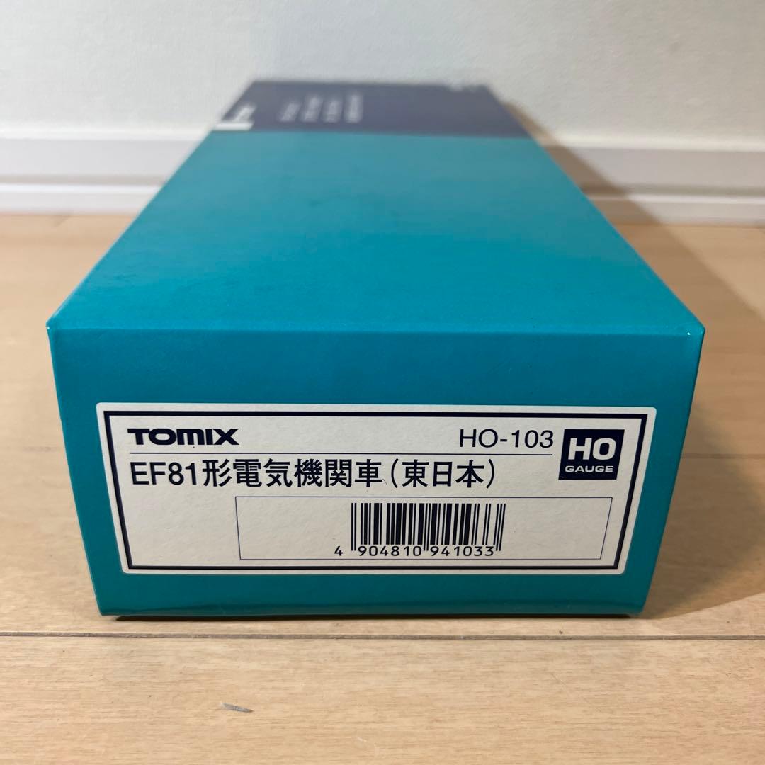 鉄道模型　HOゲージ　TOMIX　EF81形電気機関車（東日本）　HO-103