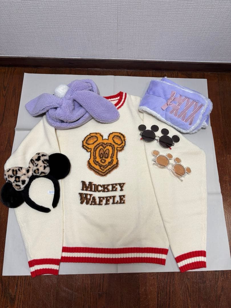 2025～26 冬 ディズニーグッズ アパレル カチューシャマフラー まとめ売り